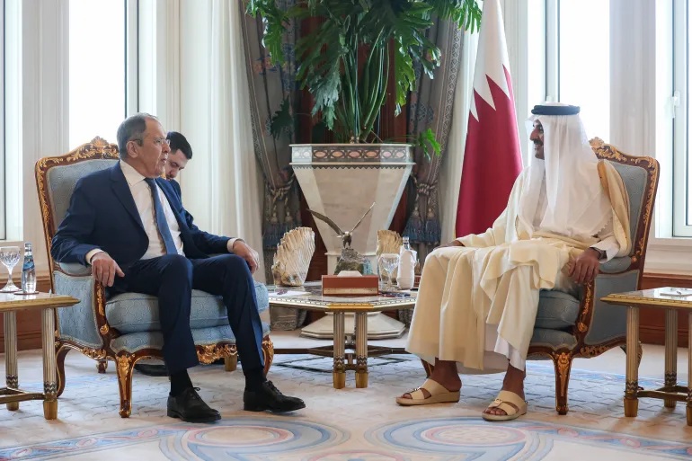 Lavrov Qatar Emir